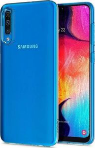 Spigen Etui Spigen Liquid Crystal do Samsung Galaxy A30S/A50/A50S Clear + Szkło Alogy uniwersalny 1
