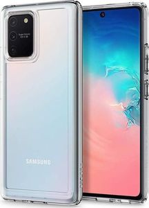 Spigen Etui Spigen Ultra Hybrid do Samsung Galaxy S10 Lite Clear + Szkło 3mk uniwersalny 1