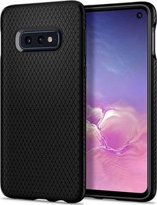 Spigen Etui Spigen Liquid Air do Samsung Galaxy S10e Matte Black + Folia ochronna Alogy uniwersalny 2