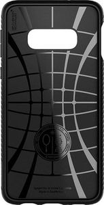 Spigen Etui Spigen Liquid Air do Samsung Galaxy S10e Matte Black + Folia ochronna Alogy uniwersalny 6