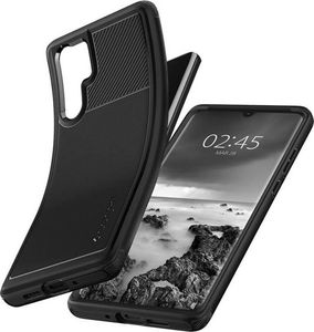 Spigen Etui Spigen Rugged Armor do Huawei P30 Pro Matte Black + szkło Glas.tR uniwersalny 4