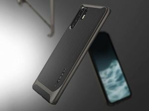 Spigen Etui Spigen Neo Hybrid do Huawei P30 Pro Gunmetal + szkło Glas.tR uniwersalny 9