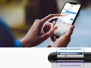 Spigen Etui Spigen Liquid Air do Apple iPhone 11 Pro Matte Black + szkło alogy uniwersalny 4