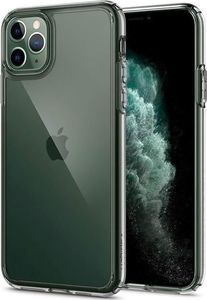 Spigen Etui Spigen Ultra Hybrid do Apple iPhone 11 Pro Crystal Clear + szkło uniwersalny 3