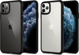 Spigen Etui Spigen Ultra Hybrid do Apple iPhone 11 Pro Matte Black + szkło uniwersalny 3