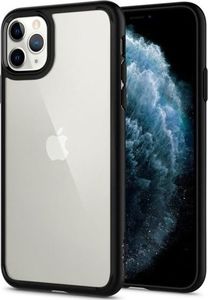 Spigen Etui Spigen Ultra Hybrid do Apple iPhone 11 Pro Matte Black + szkło uniwersalny 4
