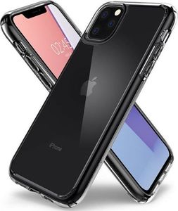Spigen Etui Spigen Ultra Hybrid do Apple iPhone 11 Pro Crystal Clear +szkło sgp uniwersalny 8