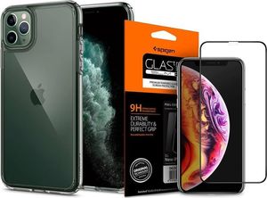 Spigen Etui Spigen Ultra Hybrid do Apple iPhone 11 Pro Crystal Clear +szkło sgp uniwersalny 9