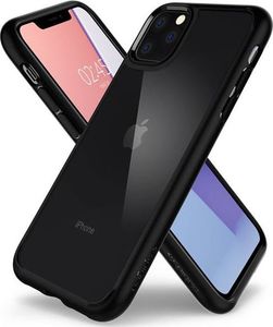Spigen Etui Spigen Ultra Hybrid do Apple iPhone 11 Pro Matte Black +szkło sgp uniwersalny 10