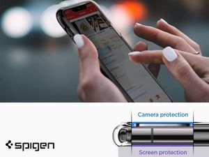 Spigen Etui Spigen Ultra Hybrid do Apple iPhone 11 Crystal Clear + Szkło Glas.tR uniwersalny 13