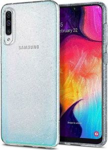 Spigen Etui Spigen Liquid Crystal Glitter do Samsung Galaxy A30S/A50/A50S quartz + Szkło uniwersalny 1
