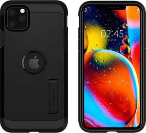 Spigen Etui Spigen Tough Armor XP do Apple iPhone 11 Pro Max Black + Szkło Alogy uniwersalny 2