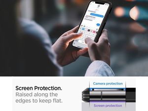 Spigen Etui Spigen Tough Armor XP do Apple iPhone 11 Pro Max Black + Szkło Alogy uniwersalny 9