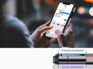 Spigen Etui Spigen Tough Armor do Apple iPhone 11 Pro Rose Gold + Szkło Alogy uniwersalny 6