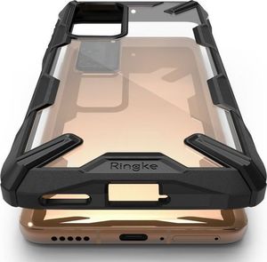 Ringke Etui Ringke Fusion X do Huawei P40 Black + 2x Folia Ringke uniwersalny 5