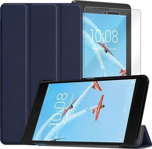 Etui na tablet Alogy Etui Alogy Book Cover do Lenovo Tab E7 7.0 TB-7104F Granatowe + Folia + Rysik uniwersalny 6