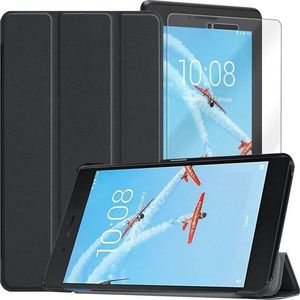 Etui na tablet Alogy Etui Alogy Book Cover do Lenovo Tab E7 7.0 TB-7104F Czarne + Folia + Rysik uniwersalny 10