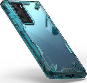 Ringke Etui Ringke Fusion X do Huawei P40 Turquoise Green + 2x Folia Ringke uniwersalny 5