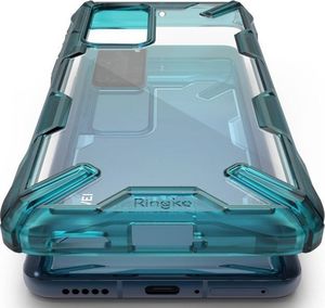 Ringke Etui Ringke Fusion X do Huawei P40 Turquoise Green + 2x Folia Ringke uniwersalny 6