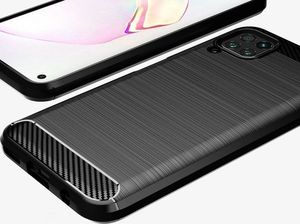 Alogy Etui Alogy Rugged Armor do Huawei P40 Lite czarne + Szkło 3mk uniwersalny 6