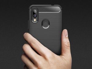 Alogy Etui Alogy Rugged Armor do Xiaomi Redmi 7 czarne + Folia ochronna Alogy uniwersalny 8