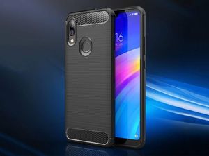 Alogy Etui Alogy Rugged Armor do Xiaomi Redmi 7 czarne + Folia ochronna Alogy uniwersalny 9