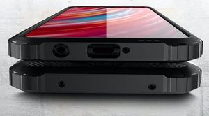 Alogy Etui Alogy Hard Armor do Xiaomi Redmi Note 8 Pro czarne + Szkło Alogy uniwersalny 3