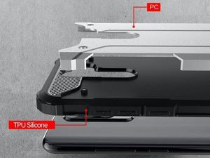 Alogy Etui Alogy Hard Armor do Xiaomi Redmi Note 8 Pro czarne + Szkło Alogy uniwersalny 5