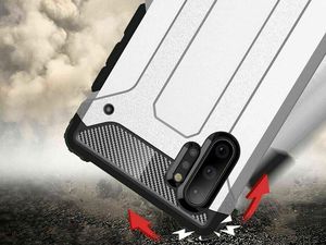 Alogy Etui Alogy Hard Armor do Samsung Galaxy Note 10 Plus czarne + Folia ochronna Alogy uniwersalny 7