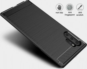 Alogy Etui Alogy Rugged Armor do Samsung Galaxy Note 10 Plus czarne + Folia ochronna Alogy uniwersalny 4