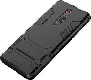 Alogy Etui Alogy Stand Armor do Xiaomi Mi 9T/ 9T Pro/ K20/ K20 Pro czarne + Szkło Alogy uniwersalny 3