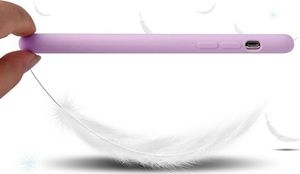 Alogy Etui Alogy Thin Soft Case do Apple iPhone 11 Pro fioletowe + Szkło Alogy uniwersalny 4