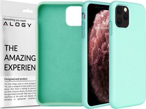 Alogy Etui Alogy Thin Soft Case do Apple iPhone 11 Pro turkusowe + Szkło Alogy uniwersalny 2