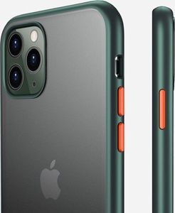 Alogy Etui Alogy matowe Bumper case do Apple iPhone 11 Pro zielone + Szkło Alogy uniwersalny 6