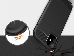 Alogy Etui Alogy Rugged Armor do Apple iPhone 11 czarne + Szkło Alogy uniwersalny 2