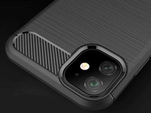 Alogy Etui Alogy Rugged Armor do Apple iPhone 11 czarne + Szkło Alogy uniwersalny 8