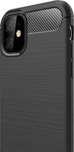 Alogy Etui Alogy Rugged Armor do Apple iPhone 11 czarne + Szkło Alogy uniwersalny 9