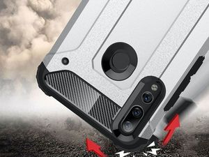 Alogy Etui Alogy Hard Armor do Huawei P Smart Z/ Y9 Prime 2019 czarne + Szkło Alogy uniwersalny 6