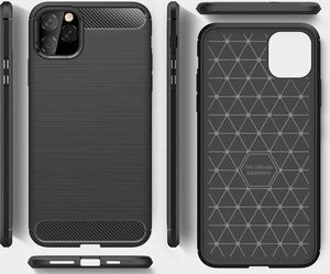 Alogy Etui Alogy Rugged Armor do Apple iPhone 11 Pro Max czarne + Szkło Alogy uniwersalny 8