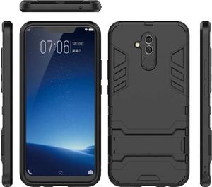 Alogy Etui Alogy Stand Armor do Huawei Mate 20 Lite czarne + szkło uniwersalny 3