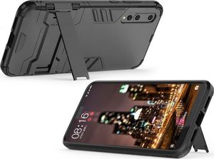Alogy Etui Alogy Stand Armor do Huawei P20 Pro czarne + szkło uniwersalny 4