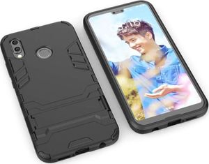 Alogy Etui Alogy Stand Armor do Huawei P20 Lite czarne + szkło uniwersalny 6