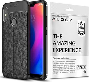 Alogy Etui Alogy Leather Armor Redmi 6 Pro/ Mi A2 Lite + Szkło Alogy uniwersalny 10