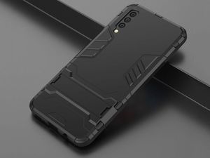 Alogy Etui Alogy Stand Armor do Samsung Galaxy A30S/A50/A50S czarne + szkło uniwersalny 8