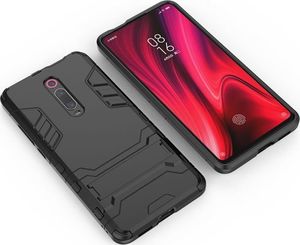 Alogy Etui Alogy Stand Armor do Xiaomi Mi 9T/ 9T Pro/ K20/ K20 Pro czarne + szkło uniwersalny 4