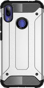Alogy Etui Alogy Hard Armor do Xiaomi Redmi Note 7/ Note 7 Pro Srebrne + szkło uniwersalny 2