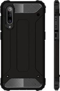Alogy Etui Alogy Hard Armor do Xiaomi Mi 9 Czarne + Szkło Alogy uniwersalny 2