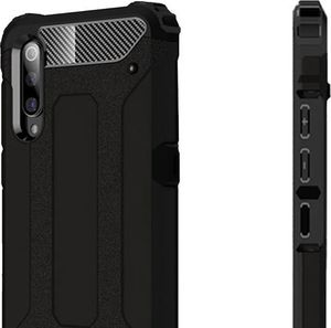 Alogy Etui Alogy Hard Armor do Xiaomi Mi 9 Czarne + Szkło Alogy uniwersalny 4