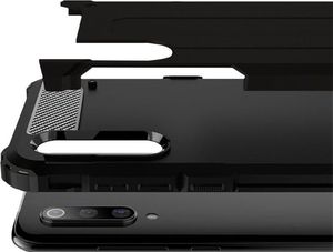 Alogy Etui Alogy Hard Armor do Xiaomi Mi 9 Czarne + Szkło Alogy uniwersalny 5