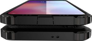 Alogy Etui Alogy Hard Armor do Xiaomi Mi 9 Czarne + Szkło Alogy uniwersalny 6